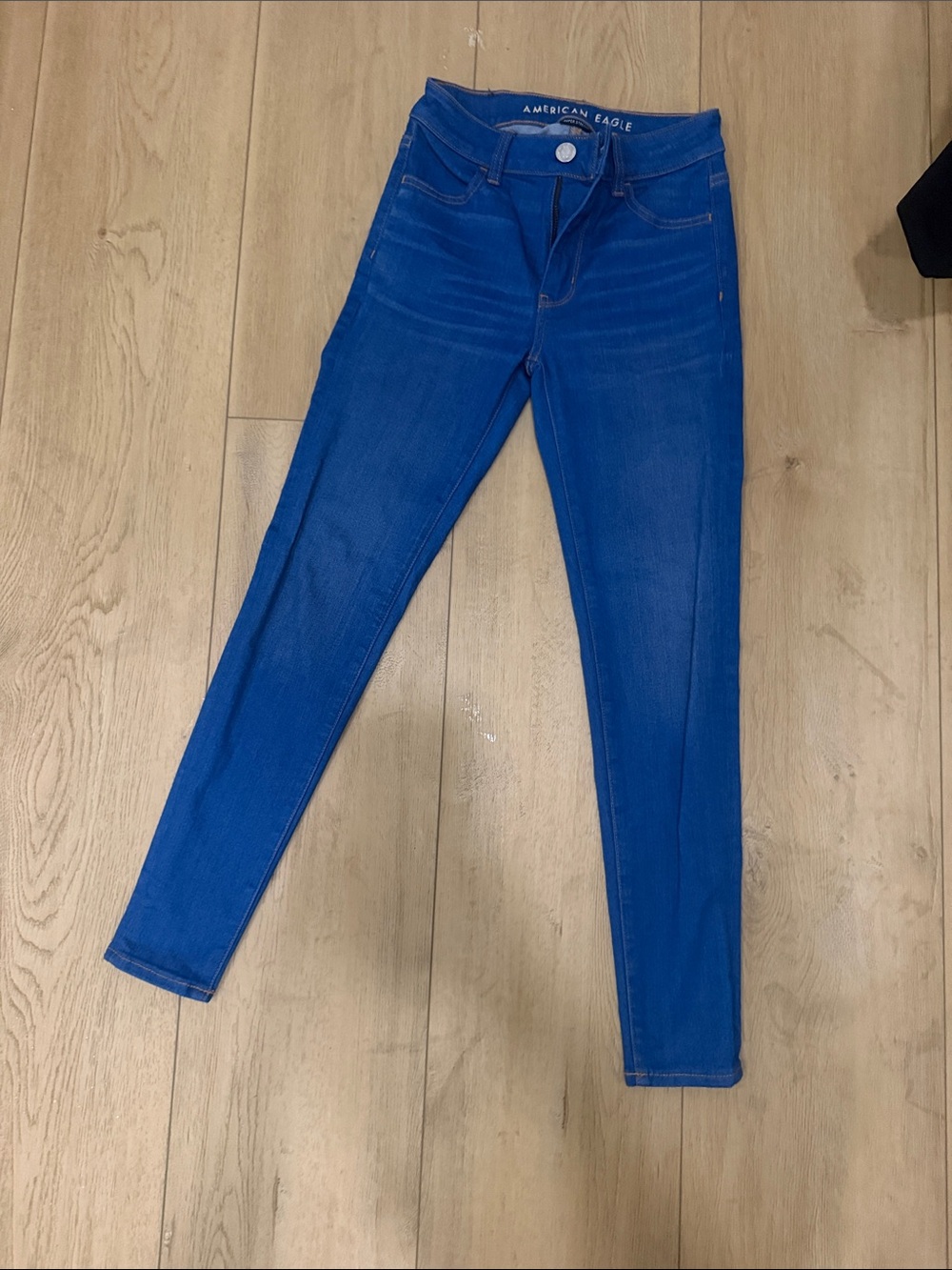 American Eagle Outfitters Royal Blue Skinny Jeans
